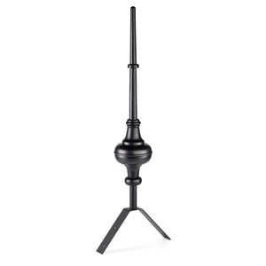 Modern Farmhouse 28" Morgana Aluminum Rooftop Finial with Roof Mount