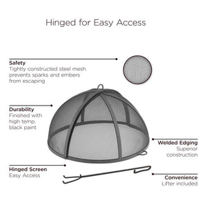 26" Medium Spark Screen with Lifter