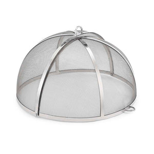 26" Medium Stainless Steel Spark Screen with Lifter
