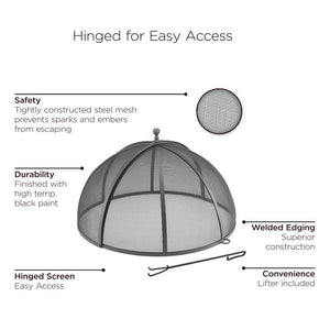 37" Extra Large Spark Screen with Lifter