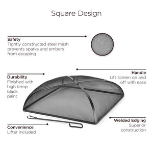 30" Square Spark Screen