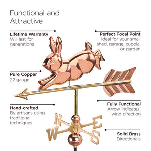 Rabbit Cottage Weathervane