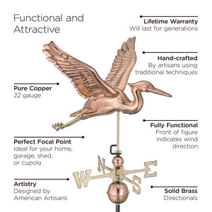 Blue Heron Weathervane