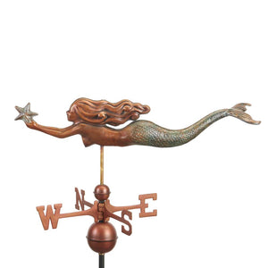 Mermaid with Starfish Weathervane