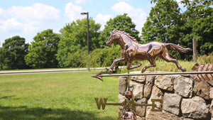Trotting Horse Weathervane