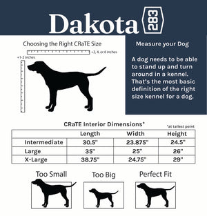 Dakota 283 CRaTE Kennel - Intermediate
