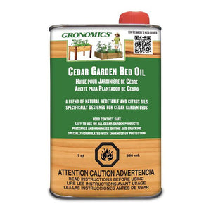 Cedar Garden Bed Oil