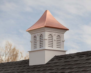 Smithsonian Columbia Vinyl Cupola with Copper Roof