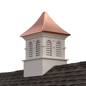 Smithsonian Columbia Vinyl Cupola with Copper Roof