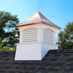 Coventry Vinyl Cupola with Copper Roof