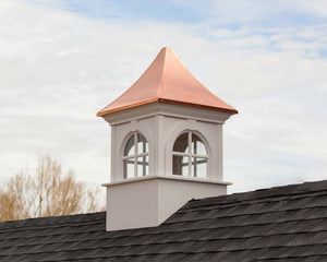 Smithsonian Fairfax Vinyl Cupola with Copper Roof