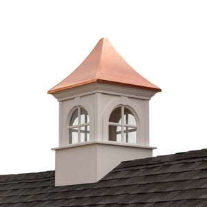 Smithsonian Fairfax Vinyl Cupola with Copper Roof