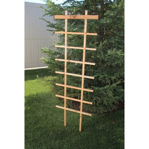 folding wooden trellis Folding Trellis 24"W x 72"H