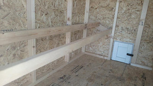 OverEZ Chicken Coop inside