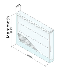 Mammoth Bat House dimensions
