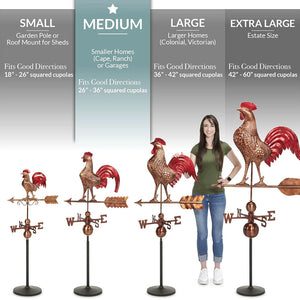 Bantam Rooster Weathervane