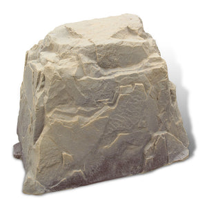Large Faux Rock Model 104 in Sandstone color