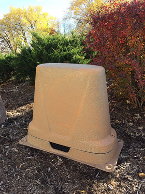 Model 301 in Brown Granite Installed