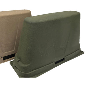 DekoRRa Backflow Enclosure in Green Turf