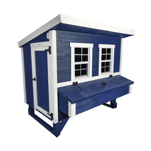 OverEZ Chicken Coop large Coastal Blue