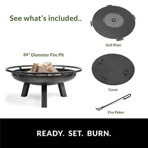 Porto 24" Fire Pit