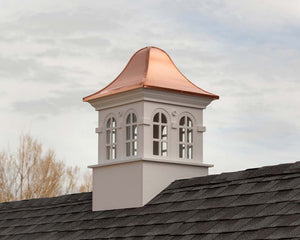 Smithsonian Rockville Vinyl Cupola with Copper Roof