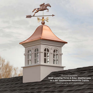 Smithsonian Rockville Vinyl Cupola with Copper Roof