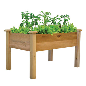 Rustic Elevated Garden Bed 34x48x30