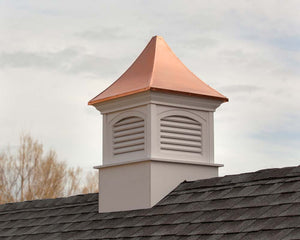 Southington Vinyl Cupola with Copper Roof
