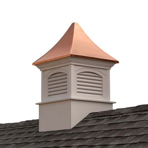 Southington Vinyl Cupola with Copper Roof