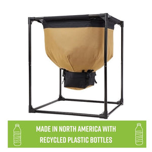 Urban Worm Composter made with recycled plastic bottles
