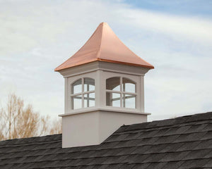 Westport Vinyl Cupola with Copper Roof
