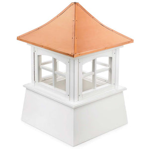 Windsor Vinyl Cupola with Copper Roof