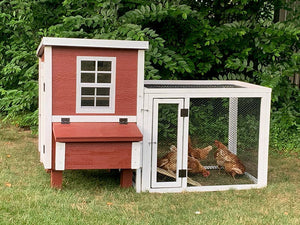 OverEZ Chicken Coop in a Box with run