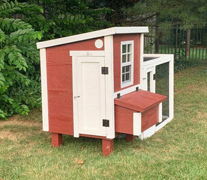 OverEZ Chicken Coop in a Box in yard
