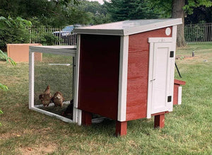 OverEZ Chicken Coop in a Box backside