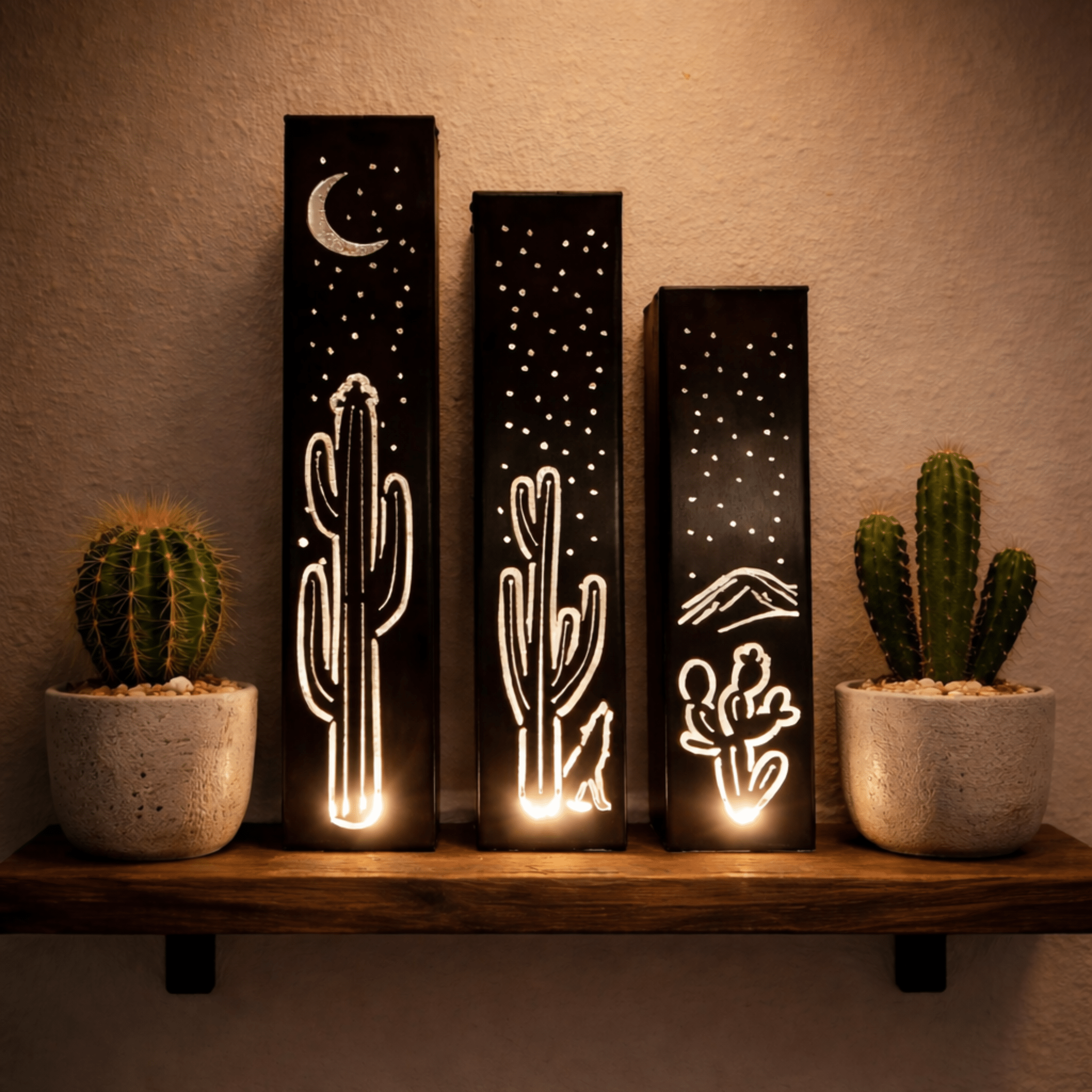 Desert Night Indoor Luminary | Multiple Sizes