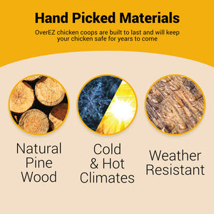 OverEZ Chicken Coop features