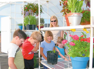 Solexx Conservatory Greenhouse shelving