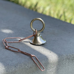 Brass Loop Kit with copper chain