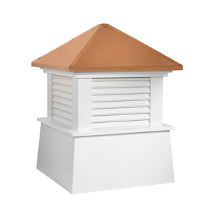Manchester Vinyl Cupola with Copper Roof