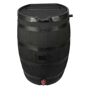 55 Gallon Premium Eco Flat Back Rain Barrel