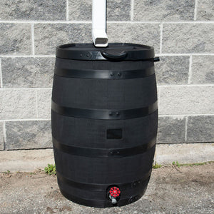 55 Gallon Premium Eco Flat Back Rain Barrel