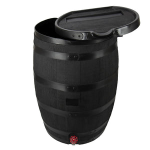 55 Gallon Premium Eco Flat Back Rain Barrel