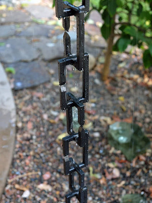 Rectangle Links™ Rain Chain