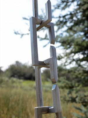 Rectangle Links™ Rain Chain