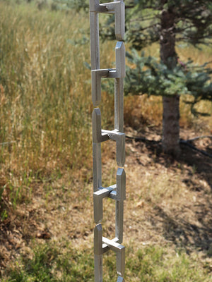 Rectangle Links™ Rain Chain