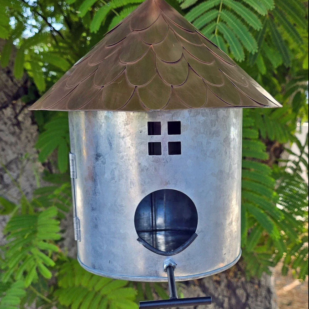 Round Cottage Bird House