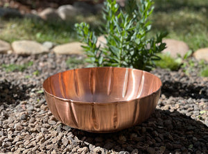 Pure copper Scallop Basin