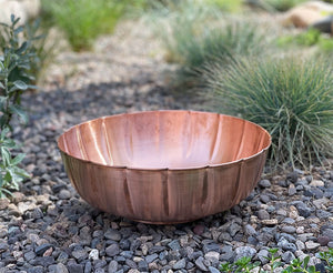 Scallop Basin in landscaping 